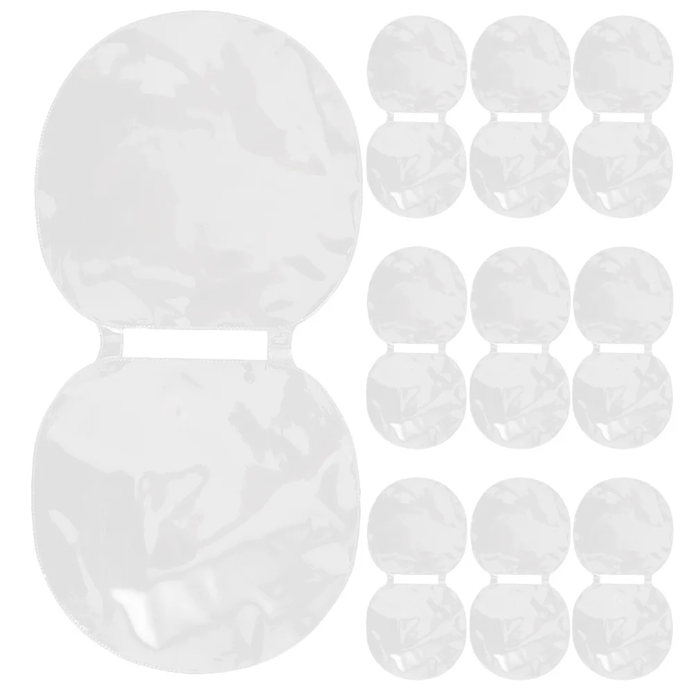 10Pcs Table Tennis Rubber Protection Film Double-Sided Thick Paddle Guard Adhesive Safety Cover Tape Professional Paddle Shield