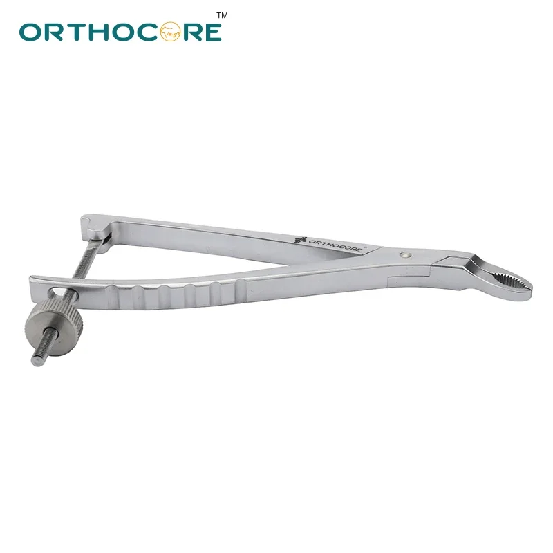 Spinlock Fragment Forceps Small Serrated Jaws Bone Holding Reduction Forceps Orthopedic Surgical Instruments