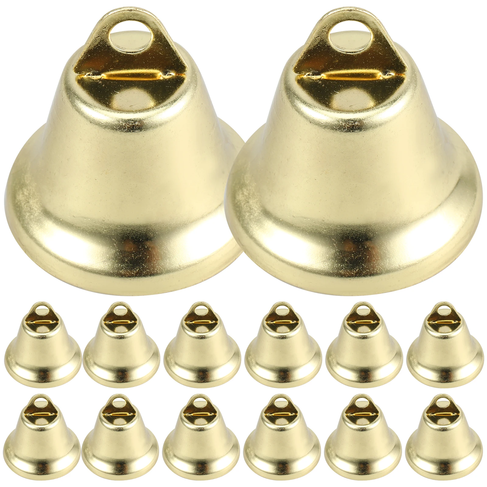 

20 Pcs Miniature The Bell Vintage Decor Color Iron Small Craft Bells for Decoration
