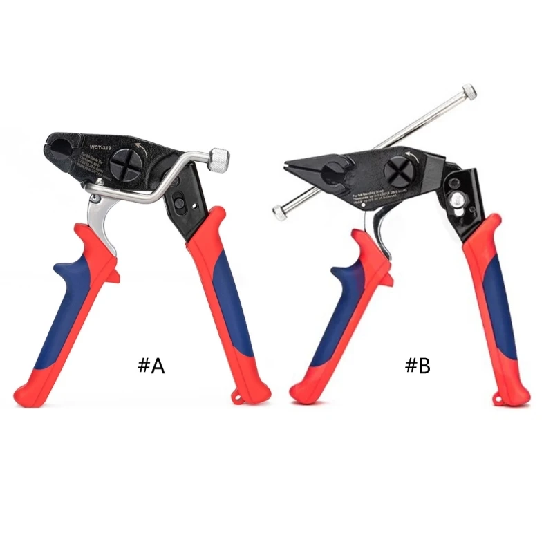 Professional Stainlesss Steel Cable Tie Guns Cable Tie Installation & Removal Metal Tie Tightener Trimming Hand Tool