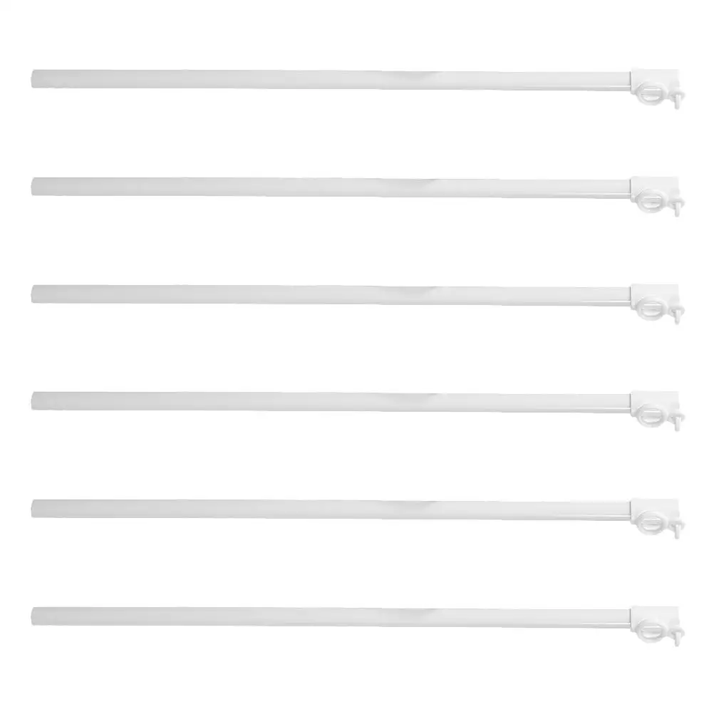 

6 Pcs Paper Lantern Carrying Sticks Plastic H les Poles Sturdy ABS Smooth No Burrs Comfortable Grip