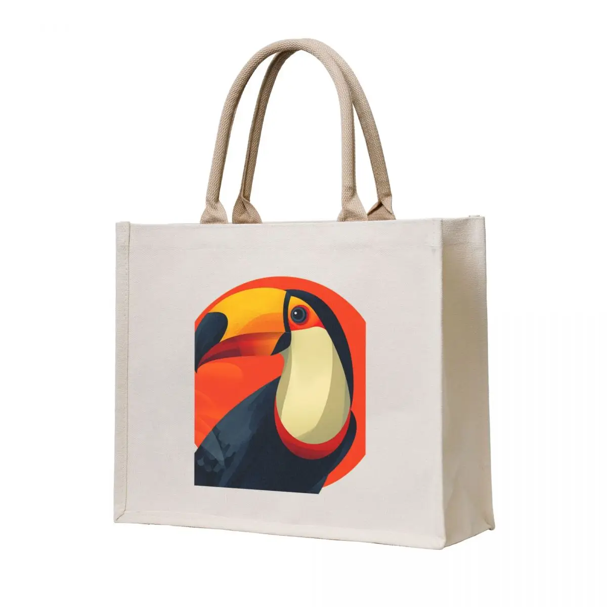 

Sunny Toucan Tote Bag personalized tote bag large size bags Shopper handbag ecological bags