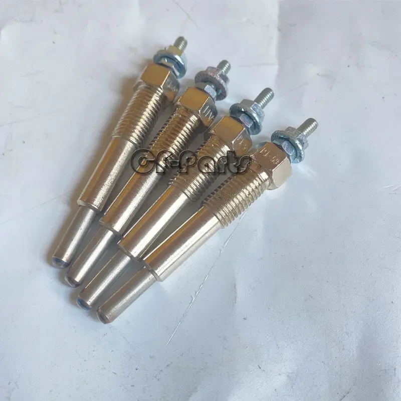 4Pcs  8-97043-744-3 8970437443  Glow Plugs For Isuzu 4JG2 4JG2T