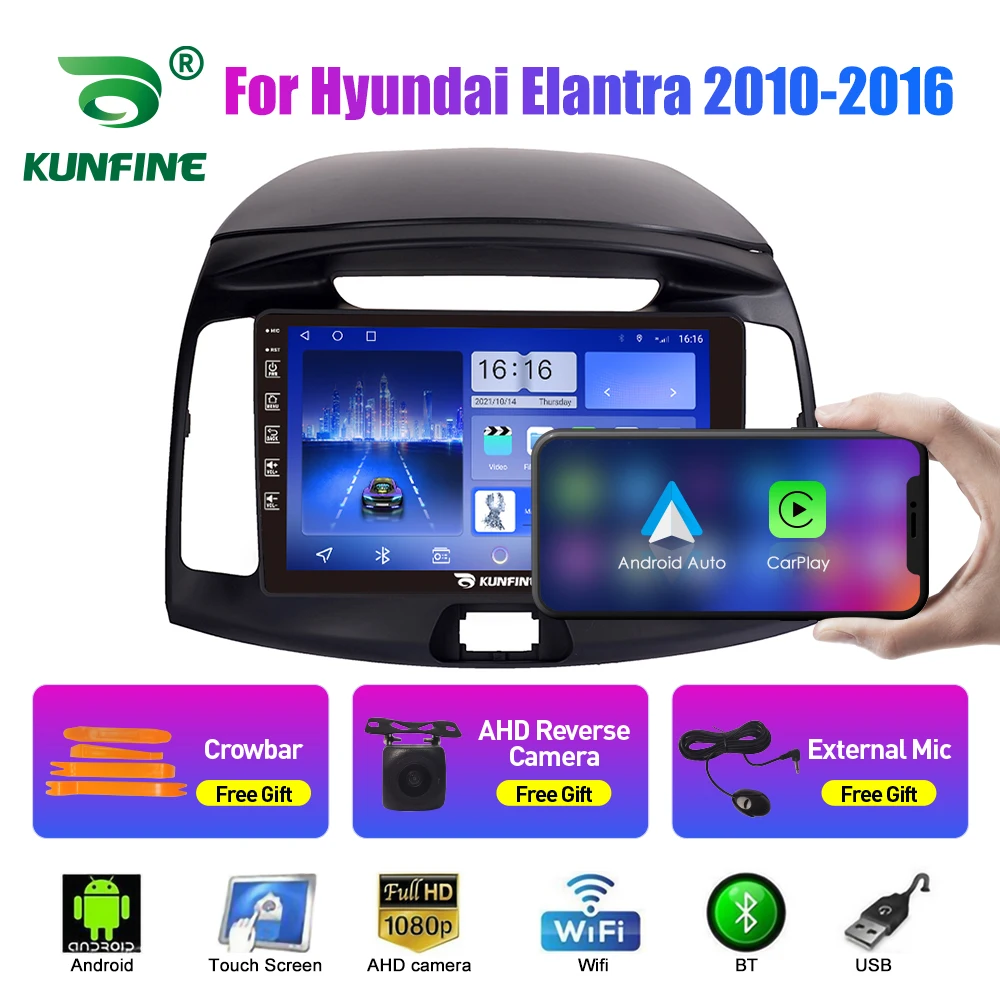 

10.33 " Car Radio For Hyundai Elantra 2Din Android Stereo DVD GPS Navigation Video Player Multimedia Carplay Android Auto BT WIF
