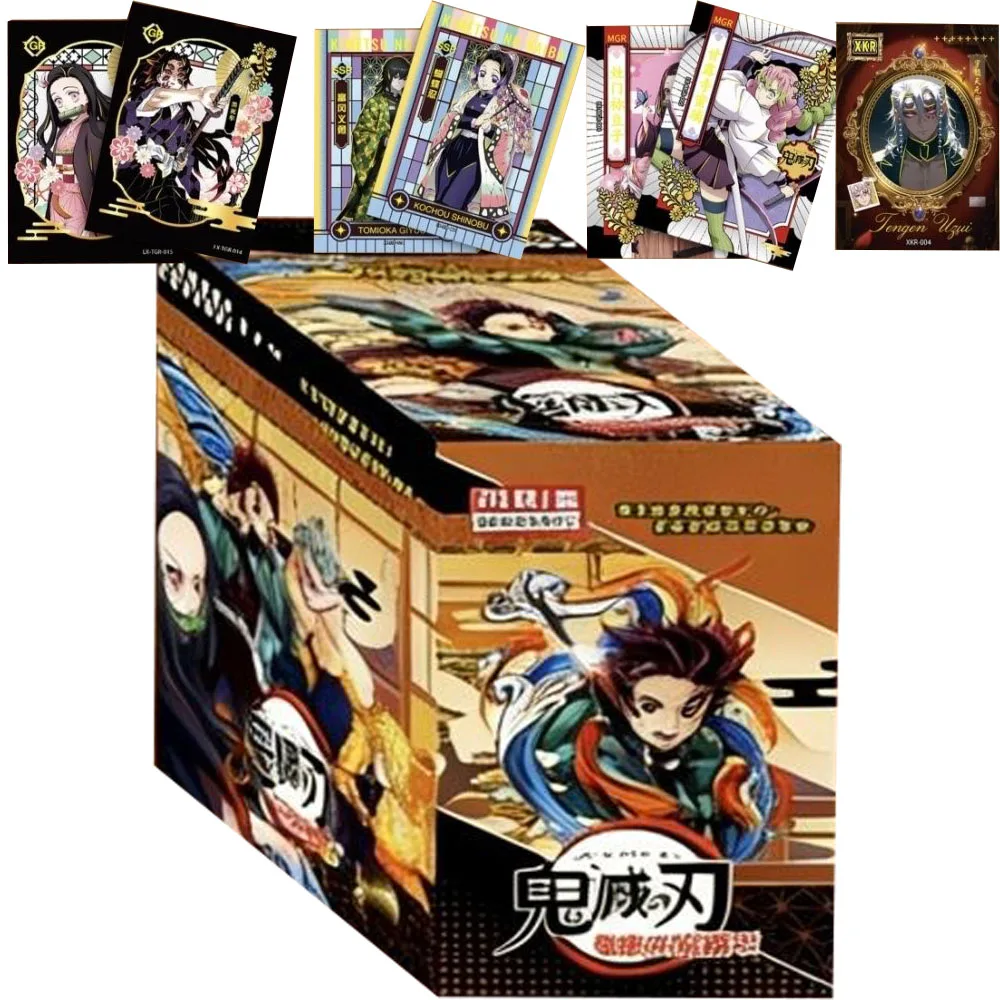 

Demon Slayer Japanese Anime Collection Cards Infinite City Chapter Highly Popular Characters Enchanting Peripheral Stylish Card