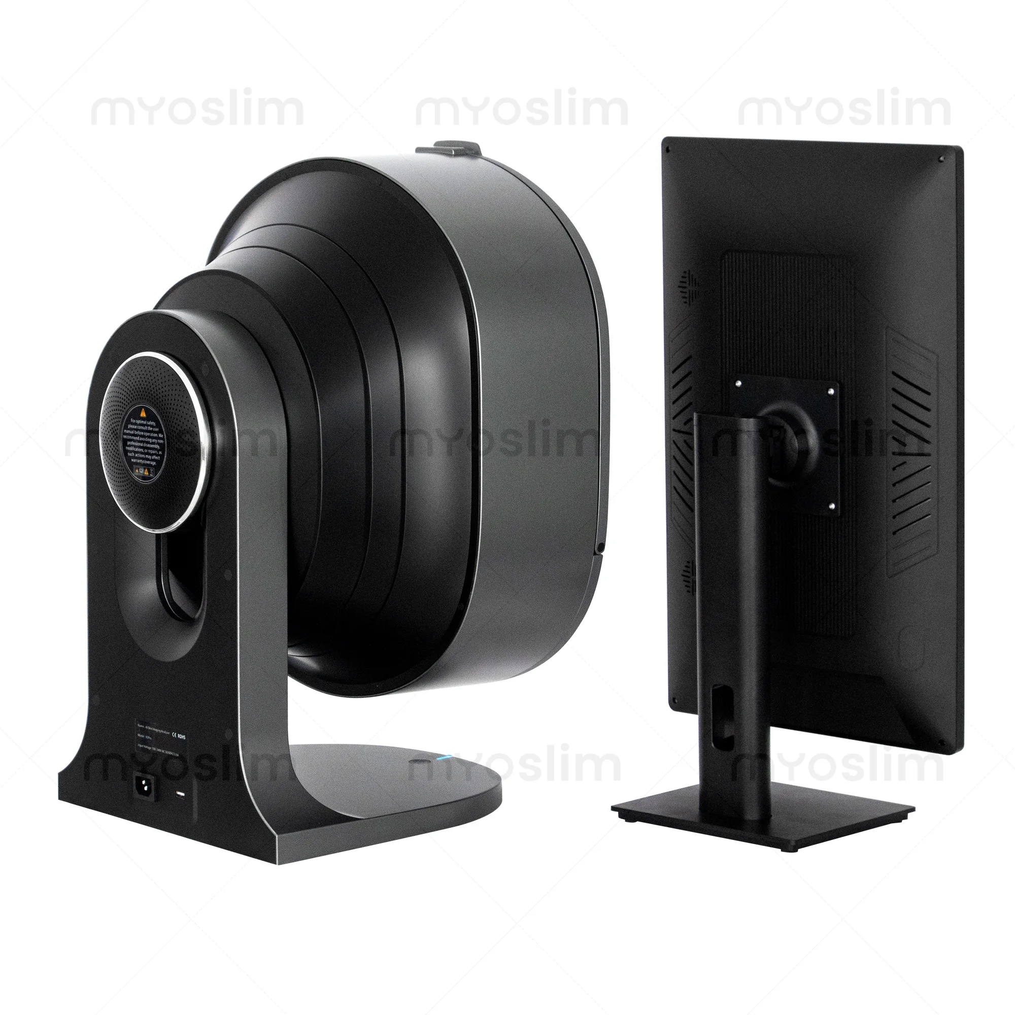 3D AI facial skin analyzer for hair diagnosis and professional analysis with 8-spectral beauty salon equipment