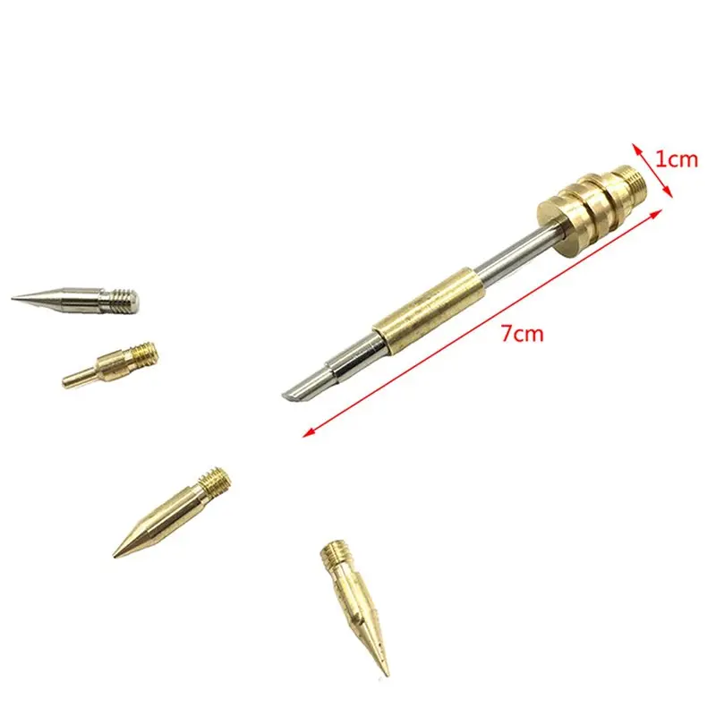 ABUG-2X 510 Interface Soldering Iron Tip Wireless Soldering Iron Tip Welding Tool 15W With 10 Soldering Iron Tips