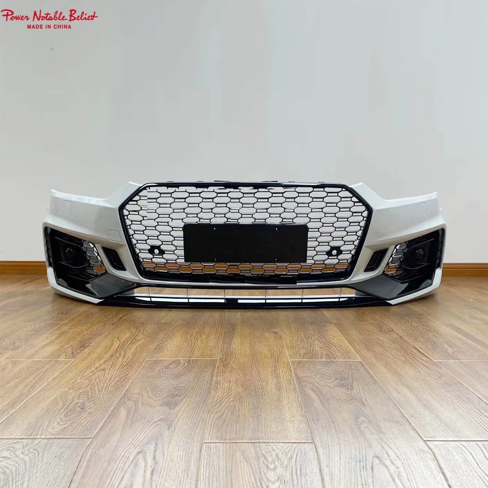 

Комплект переднего бампера в стиле RS5 для Audi A5 S5 B9 2017-2019 годов выпуска, с решеткой радиатора.