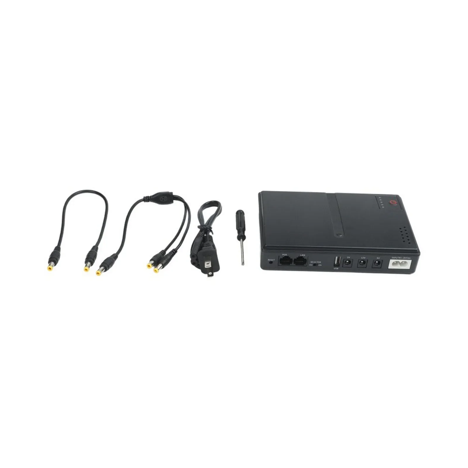 For Home Office 18W USB 5V 2A Router UPS Smart Chip For Device Detection Operating Temp 0 45 Humidity 10 -90 RH