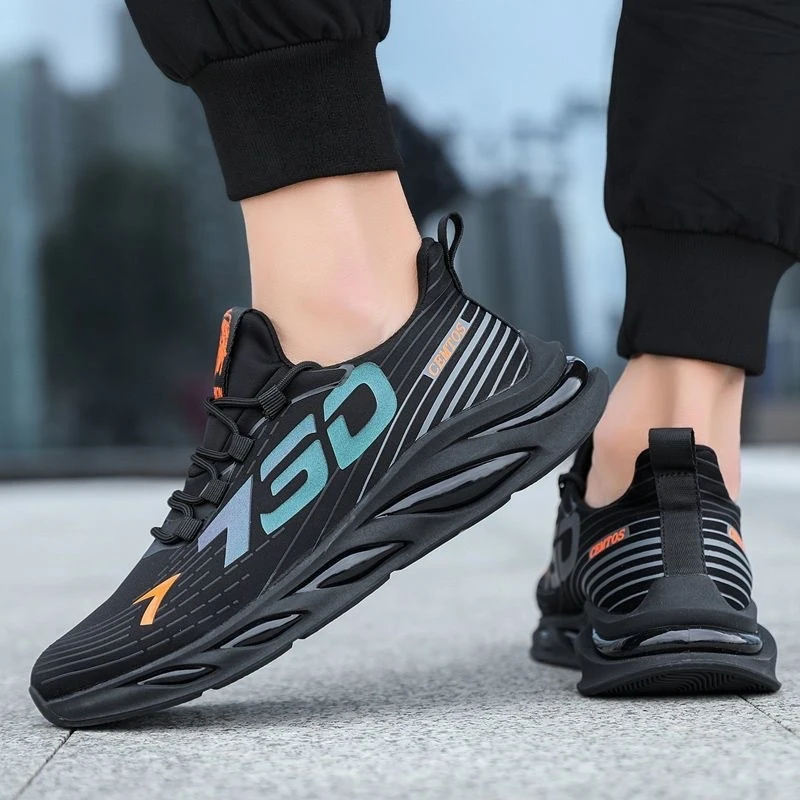 Nouvelles Chaussures de Course Respirantes en Maille pour Hommes Été 2026 – Baskets Légères à Enfiler Tendance et Sportives de Marque