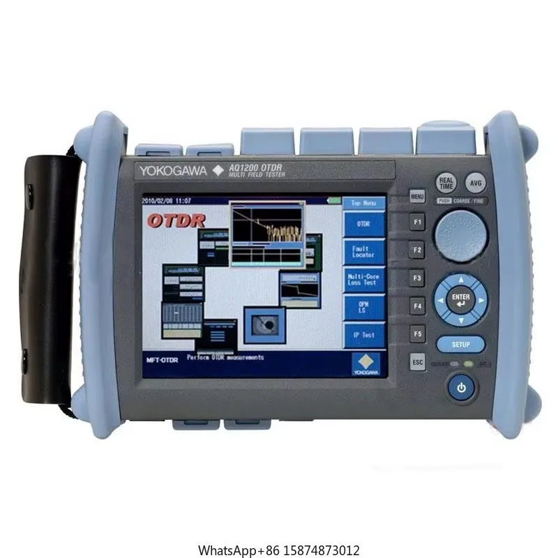 Multi Field Tester AQ1210A 37/35db   OTDR for Visible Light Source Yokogawa Otdr 1200 with 1310 1550nm