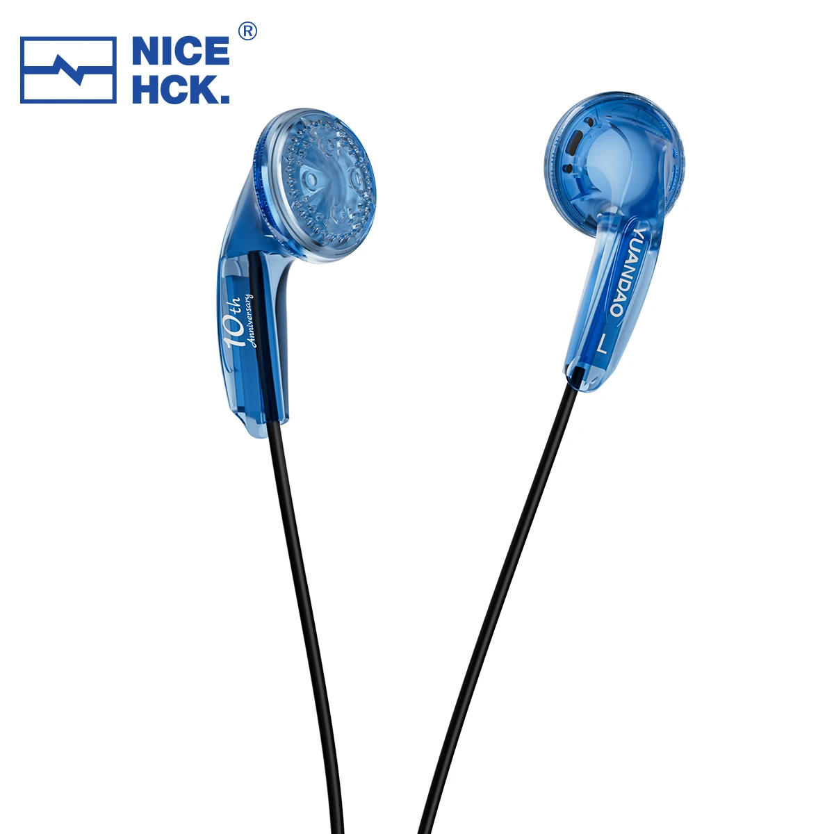 

Наушники NICEHCK 10th Anniversary Edition для аудиофилов с разъемом 3.5 мм/Type-C, 15.4 мм PET-динамическим драйвером, HD-микрофоном и глубокими басами