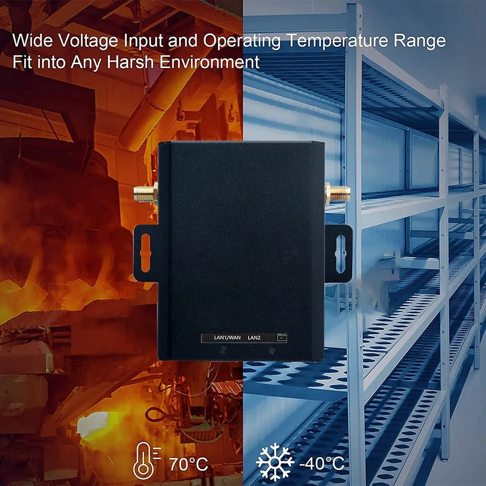 RISE H927 Промышленный маршрутизатор 4G 150 Мбит/с 4G LTE CAT4 Маршрутизатор для SIM-карты с поддержкой внешней антенны 16 пользователей Wi-Fi — Азии