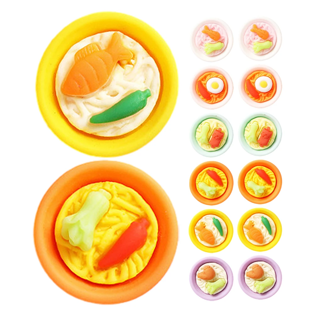 

Simulated Noodles Mini Food Toys Micro Figurines Dollhouse Miniature Foods Minature Spaghetti