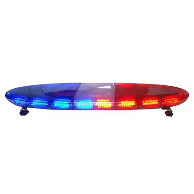 

120cm Full Size Vehicle Signal Red Blue Amber White Car Roof Led Strobe Beacon Warning Emergency Light Bar TBD-GA-9000L