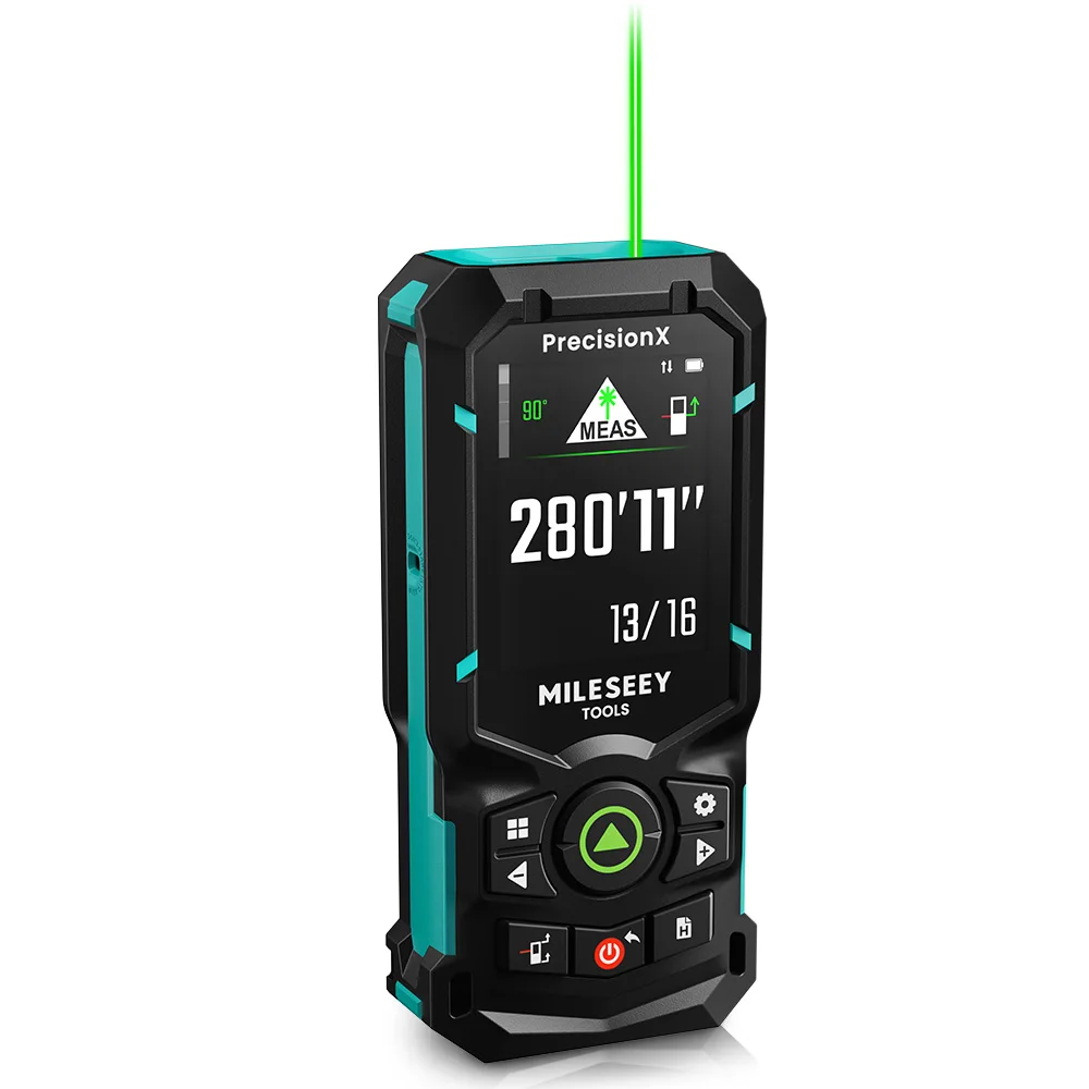 Mileseey S23 Professional Digital Handle Laser Rangefinder Point-to-Point Rangefinder IP67 Rated