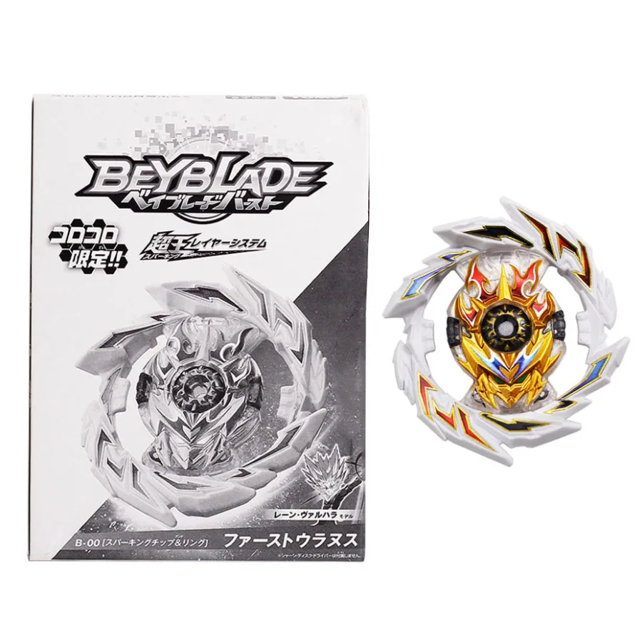 Original Takara Tomy Beyblade Burst Superking B00 First Uranus CoCo Iimited Sparking Chip Ring Set