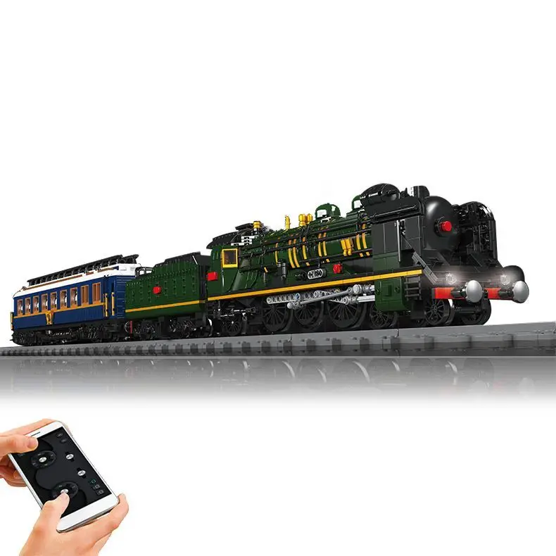 GSF 12025 Technische treinbouwsteen Orient Express-Franse spoorwegen SNCF 231 stoomlocomotief kerstcadeau voor kinderen