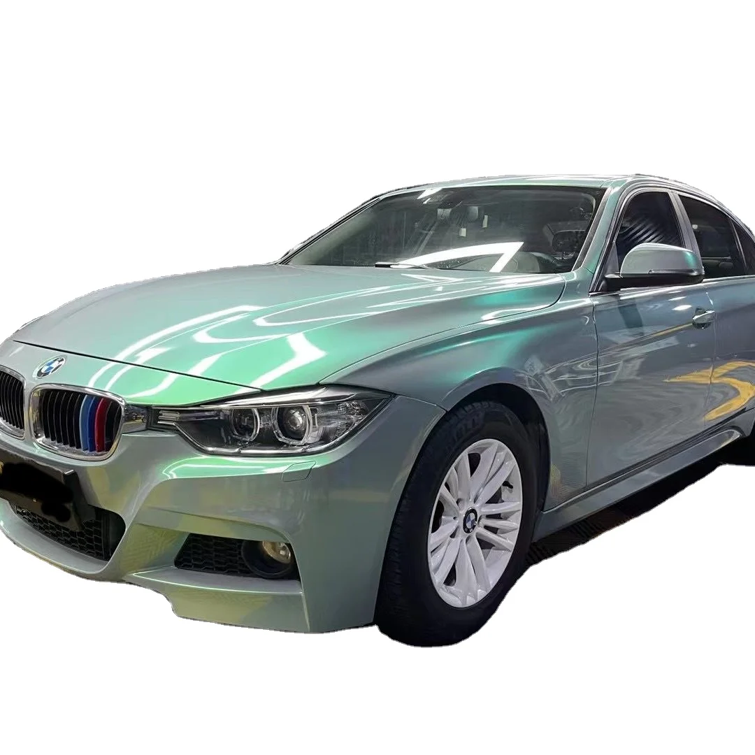 

Glossy Chameleon Dream Green Car Vinyl Wrap Color Change Film