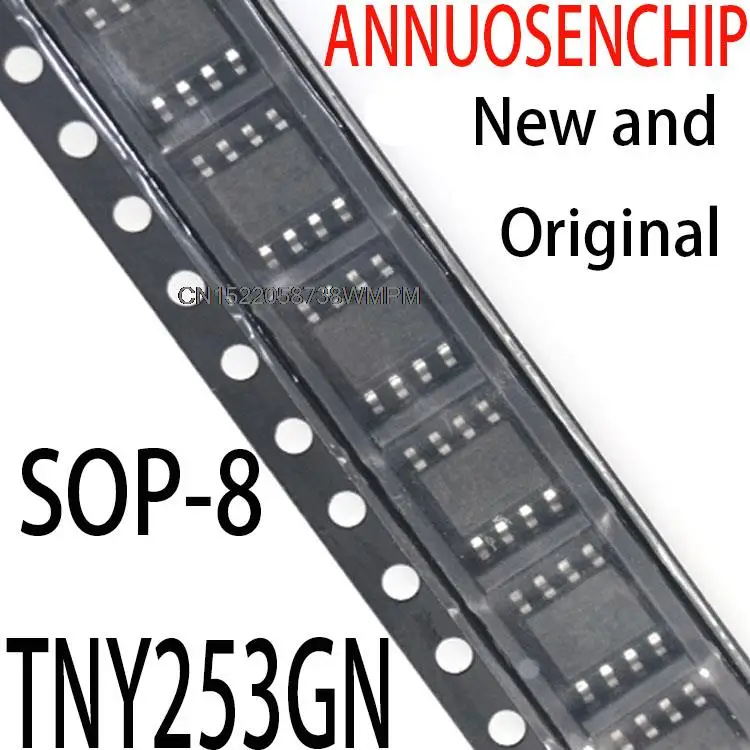 10PCS New and Original  SOP-8 TNY253 SOP SMD  TNY253GN