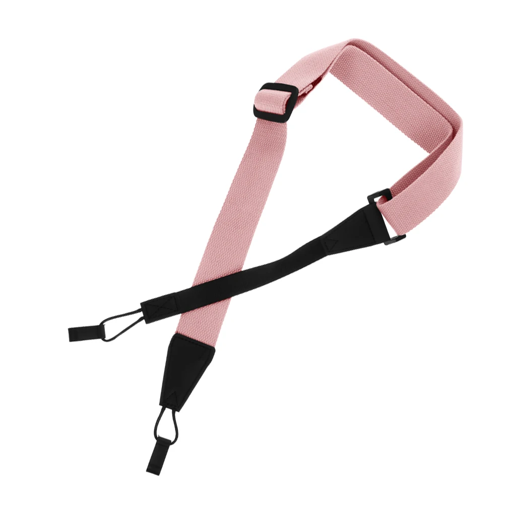 

Cable Strap Ukulele Hook Accessories Buttonless Elasticity Microfiber Shoulder Straps Man No Drill Girls