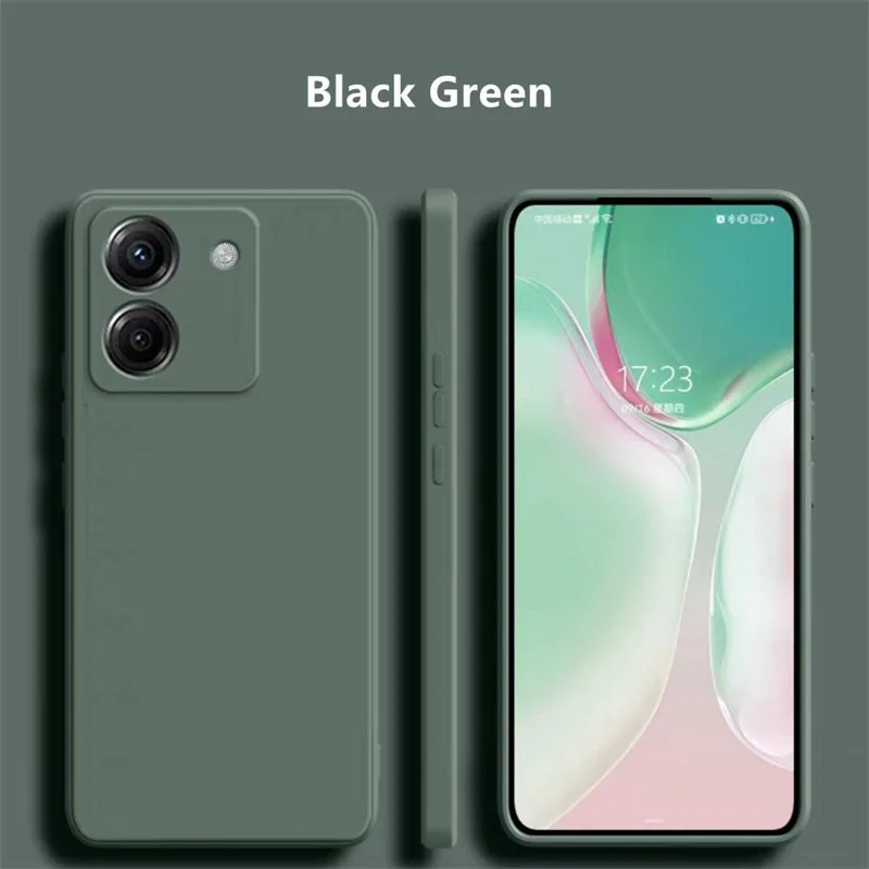 Для Poco M7 Pro 5G Жидкий силиконовый чехол Poco M7 Pro Cover Fundas Coque Мягкий ТПУ Защитная пленка для камеры Задний чехол для телефона Poco M7 Pro