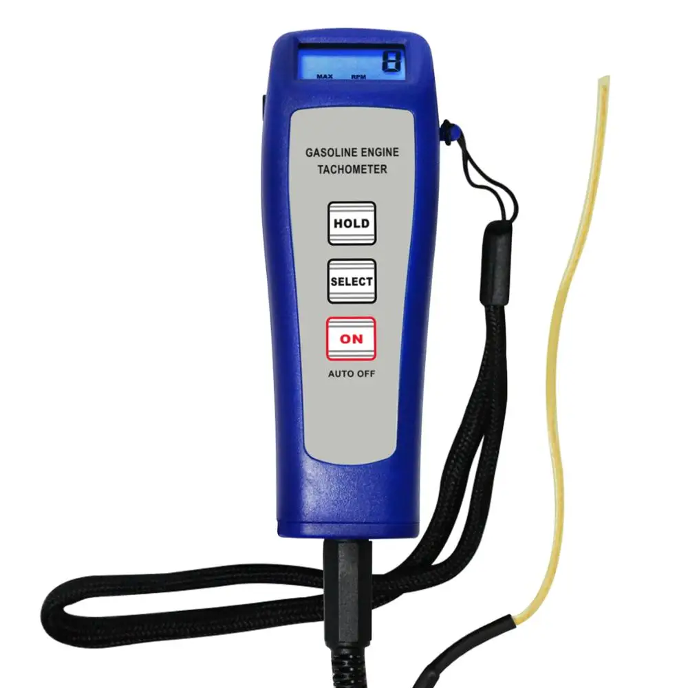 

Digital Non Contact Tachometer Engine 50.0~9,999 R/min for Motor Machine Fan Fiber Automobile Airplane Steamer