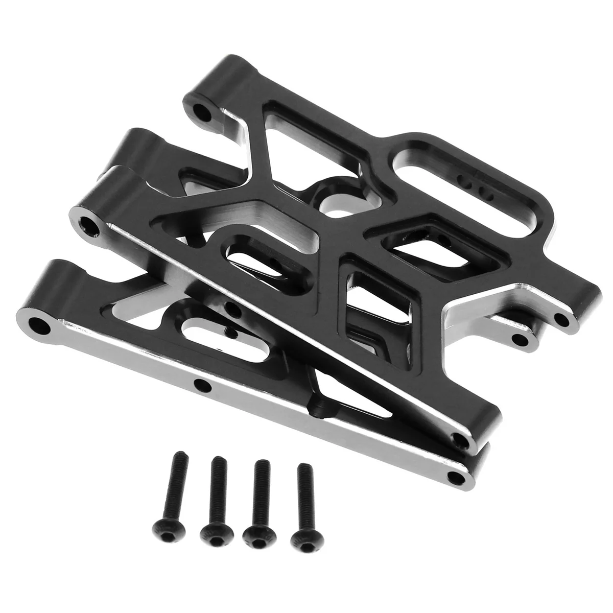 Aluminum Alloy Front Suspension Arm ARA330789 for Arrma 1/8 Mojave Rc Car Upgraded Part Black