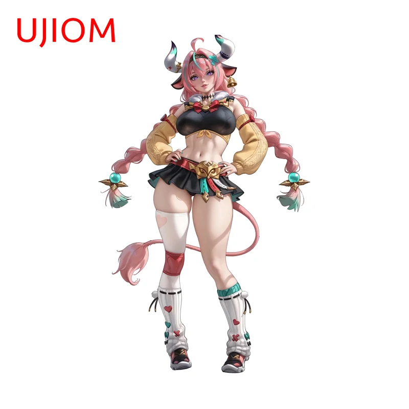 UJIOM Varesa Wall Sticker Genshin Impact Standing Posture Personality DIY Decal Sitable For Surfboard Wallpaper Home Decor