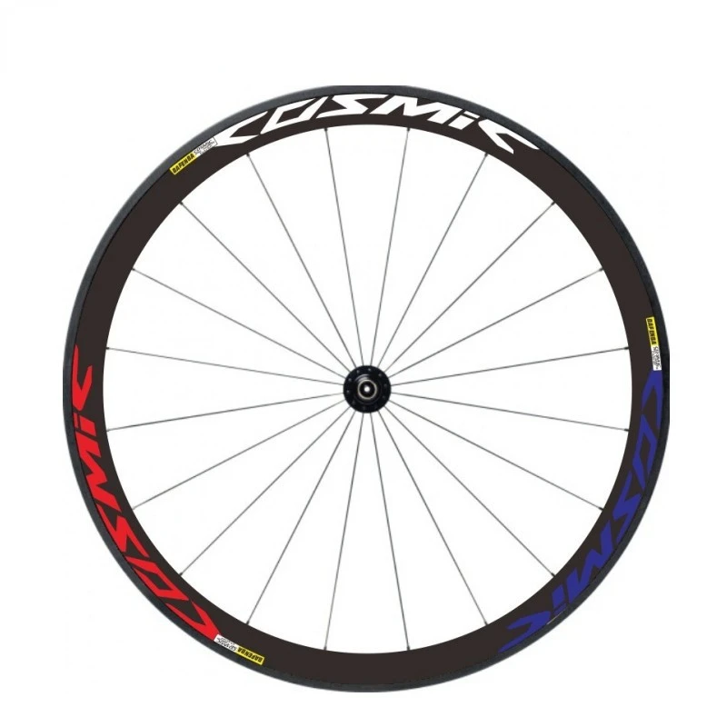 1 Side Multicolor Bike Wheel Rims Reflective Stickers Decals Cycling Safe Protector 26/27.5inch Wheel MTB Bike Accessories 브롬톤