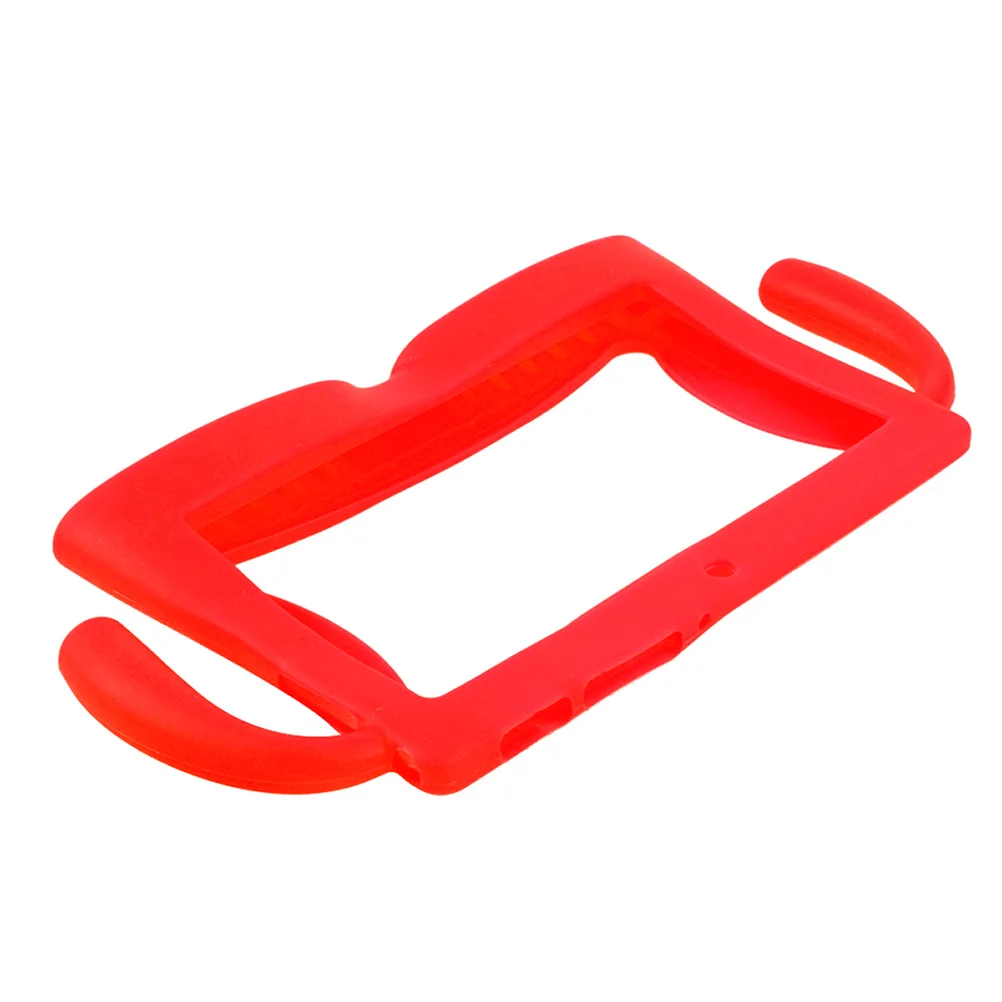 

Silicone Gel Cover For 7 Inch Q88 Tablet Kids Case Dual Handles Shockproof Anti-Scratch Durable Soft Grip Cover For Q88