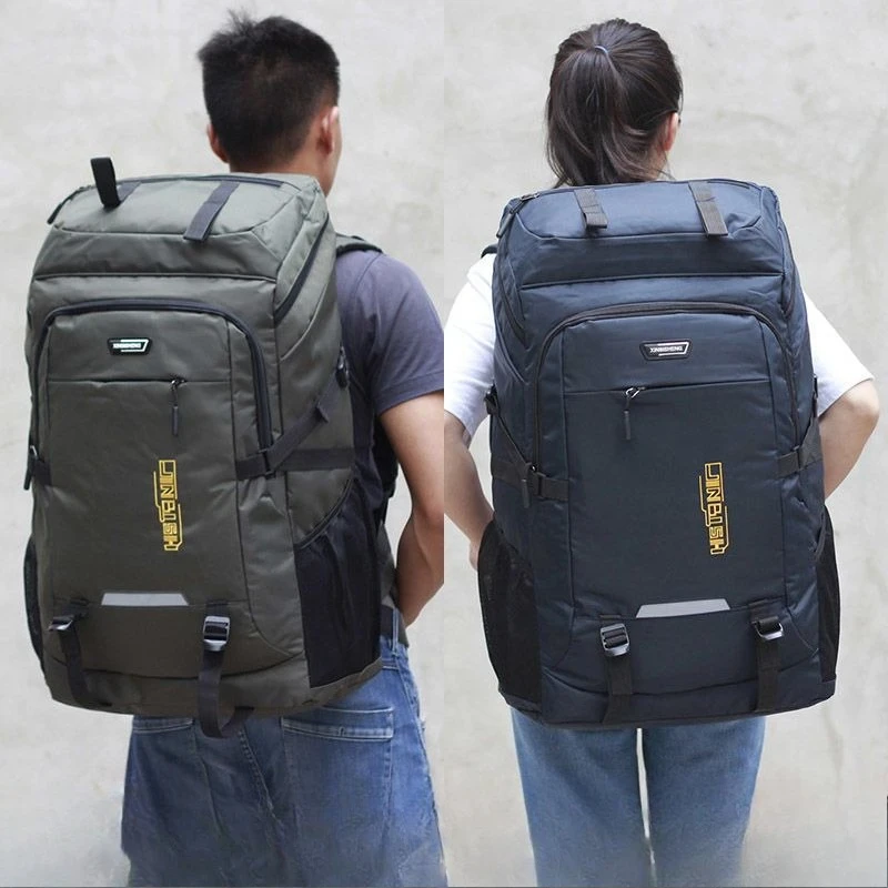 Big Outdoor Camping Waterproof Laptop Backpack Men Large Capacity Hiking Travel Bag Unisex Mountaineering Climbing Backpacks Man