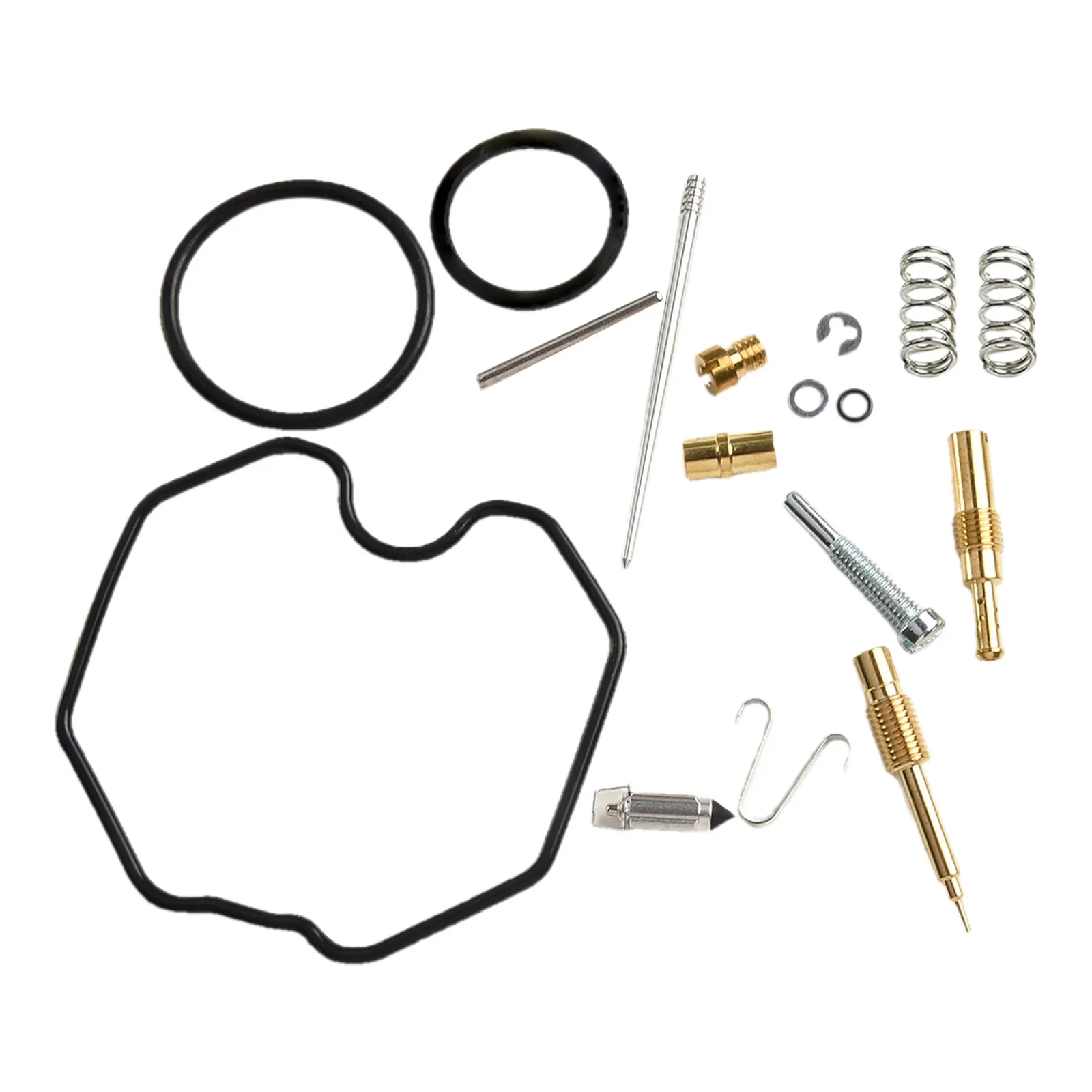 

Ремкомплект карбюратора Комплект для ремонта карбюратора Латунный материал Простая установка Легко носить с собой Легкий вес Ремонт карбюратора