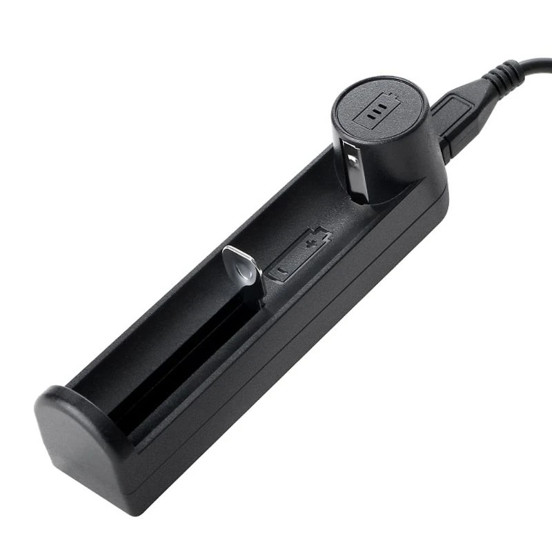 Battery with 53cm USB Cable for 21700/20700/26650/18650 Li-ion Battery
