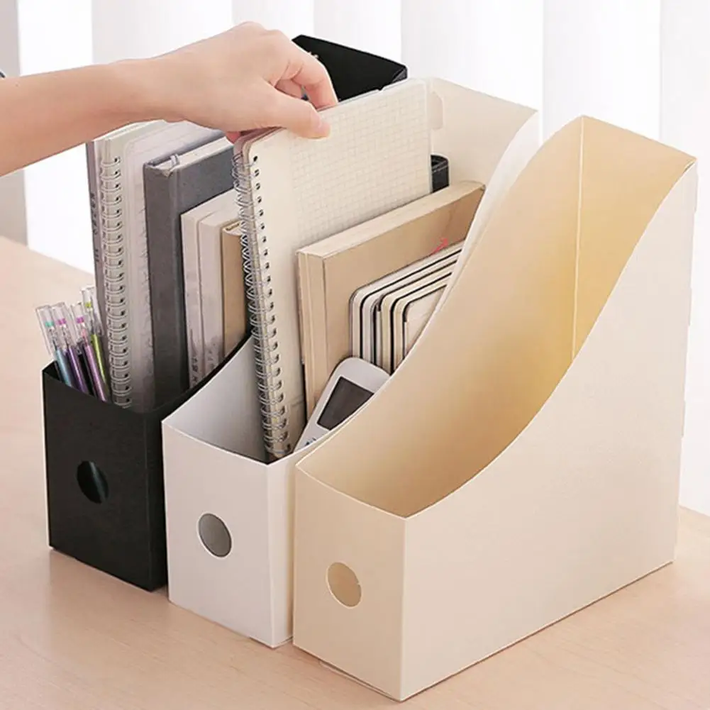 Boîte de rangement pour documents, excellente boîte de rangement multifonctionnelle et légère pour documents de bureau, pour l\'école