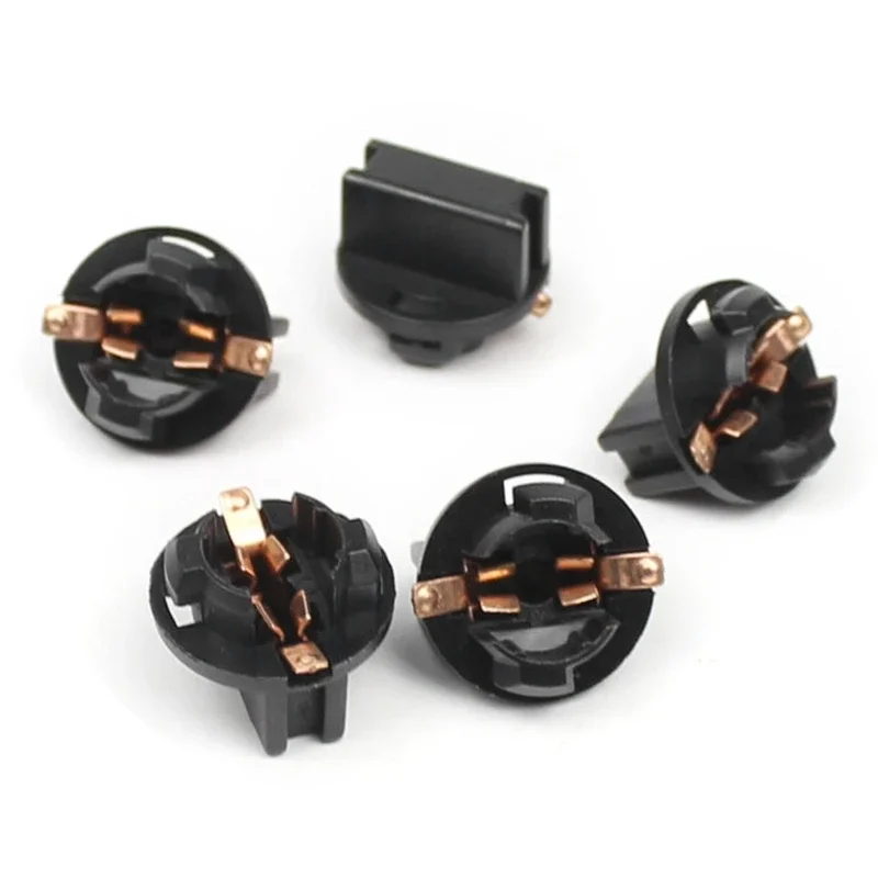 10Pcs T10 Twist Lock Socket Auto Dashboard Instrument Panel Cluster Plug For Air Conditioner Lights Car Bulbs Base