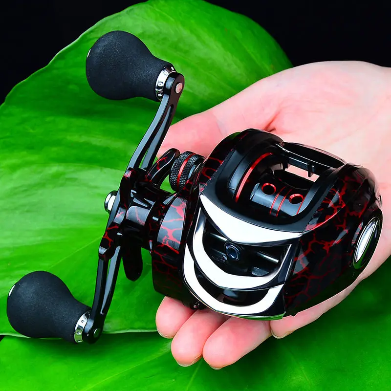 New long-distance metal water drop reel 18+1 shaft fishing line reel 7:1:1 fishing gear sea fishing gear