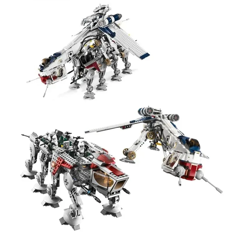2026 Nuevo 1758PCS Republic Airdrop Block Set Compatible con AT-0T Pedestre 10195 y 05053 Juguetes para niños Regalos de cumpleaños