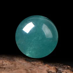 5A Natural Ice Jade Genuine Crystal Quartz Single Bead Handmade DIY