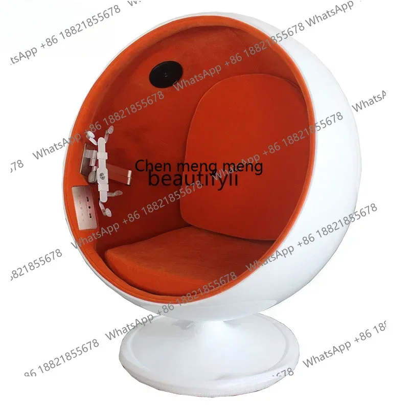 G153 Modern Minimalist Hemisere Lazy Single-Seat Sofa Chair FRP Creative Leisure Bubble Chair Simple Lying Chair