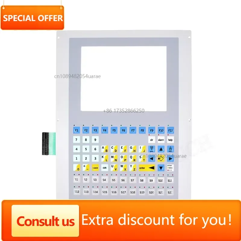 ESA VT600 V3 VT-600 ID4603 Membrane Keypad 98-170-00542 REV 3.0 Touch Keyboard Switch Replacement Parts