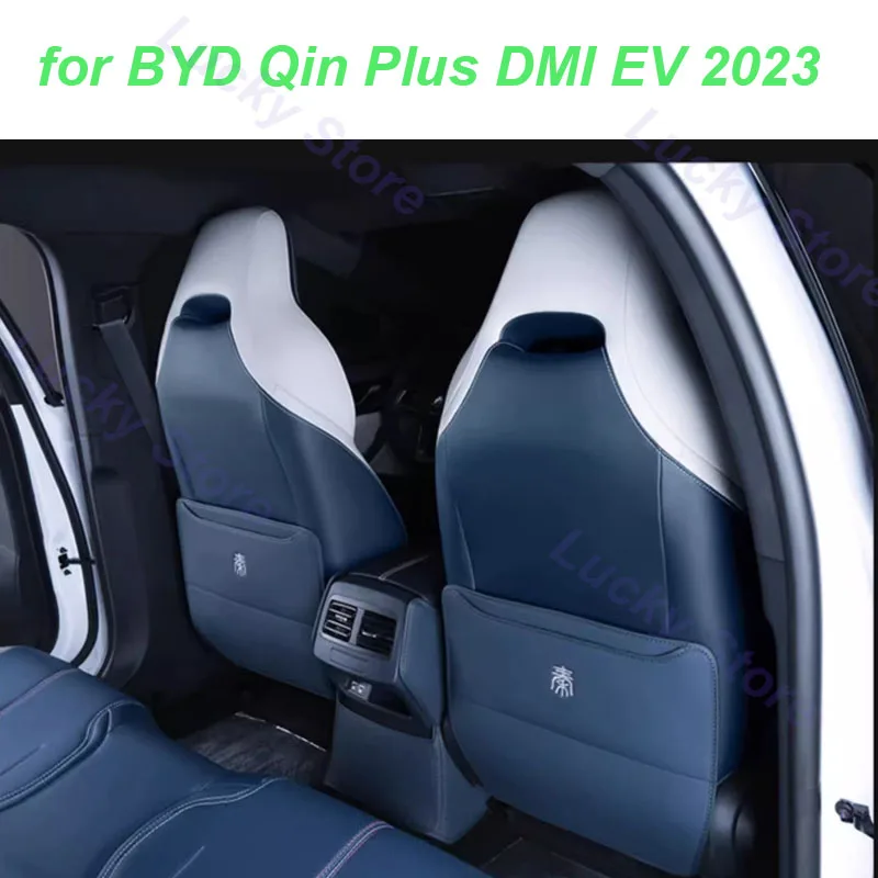 

Car Rear Row Seats Anti-kick Mats for BYD Qin Plus DMI EV 2023 Air Outlet Anti-dirty Pad Protective Cover Interior Accessories