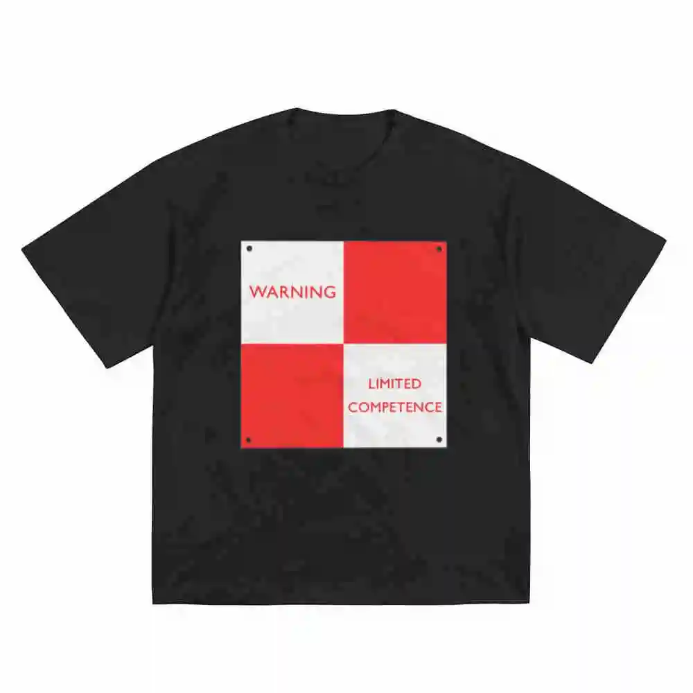 Limited Competence Railway Enthusiast Short Sleeve Tee 100% Cotton T-Shirt