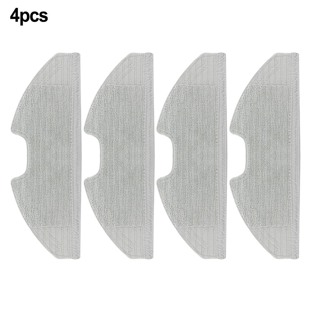 Microfiber Mop Panos para RoboVac G10, Substituição Cinza, Limpeza, Fácil Instalação, Novo, 4 PCs, 10 PCs