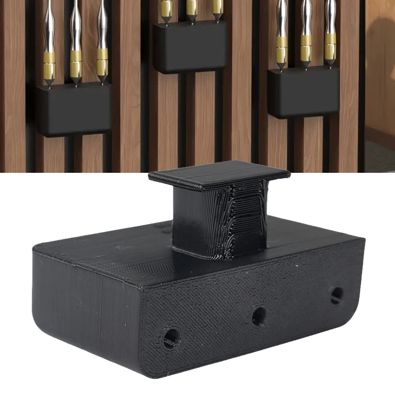 1Pc Heavy-Duty Dart Holder Without Drilling Holes For Home Space Saving Soundproof Board Storage Racks Compatible With Darts