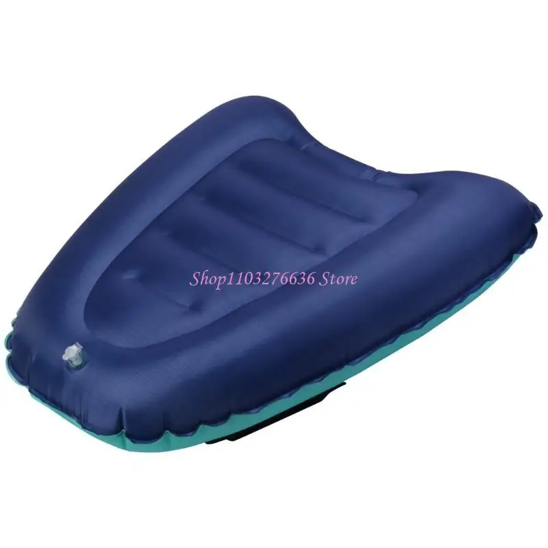R6FD Inflatable Surfboard for Kids Adult Pool Bodyboarding Raft Family Gathering Toy
