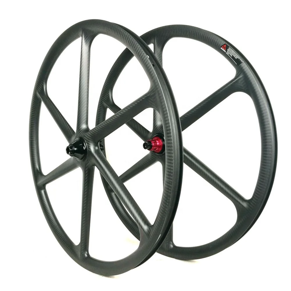 Carbon fibre wheels 30MM*30MM  29ER MTB  XD Body Thru Axel Chosen Hub 6 Spoke Bicycle Wheel