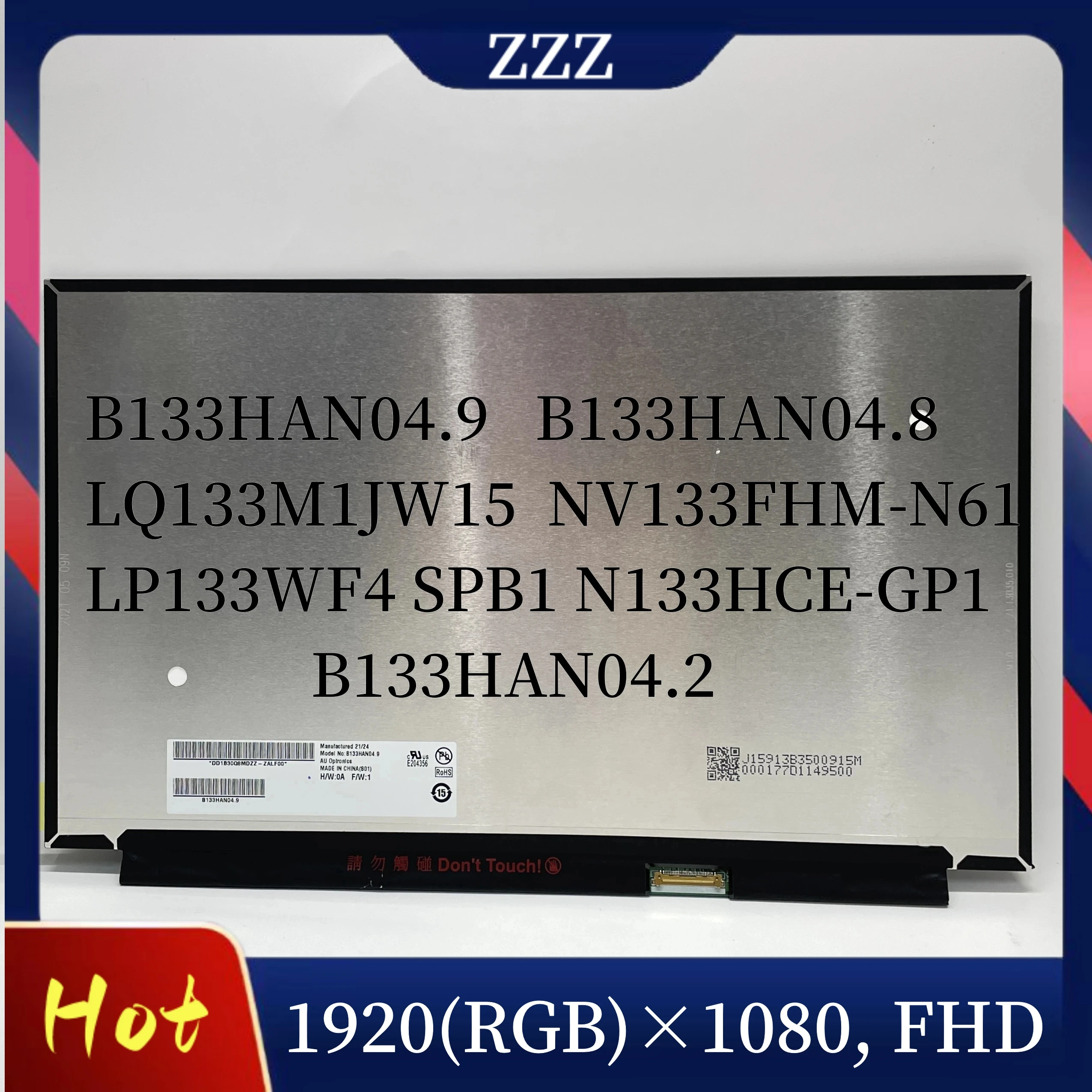 

13.3 Inch Laptop LCD Screen Matrix B133HAN04.9 B133HAN04.8 LQ133M1JW15 NV133FHM-N61 LP133WF4 SPB1 N133HCE-GP1 B133HAN04.2