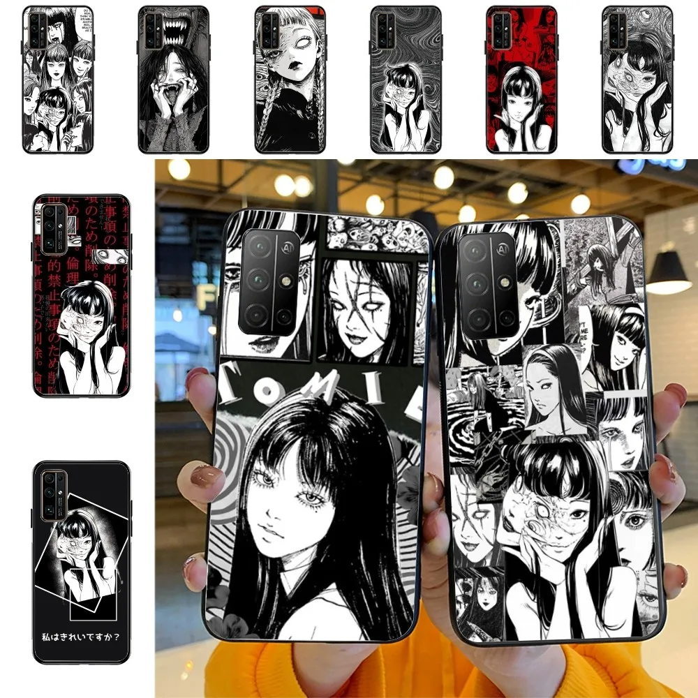 Horror Junji Ito Phone Case For Huawei Honor 10 Lite 9 20 7A 9X 30 50 60 70 Pro Plus Soft Silicone Cover