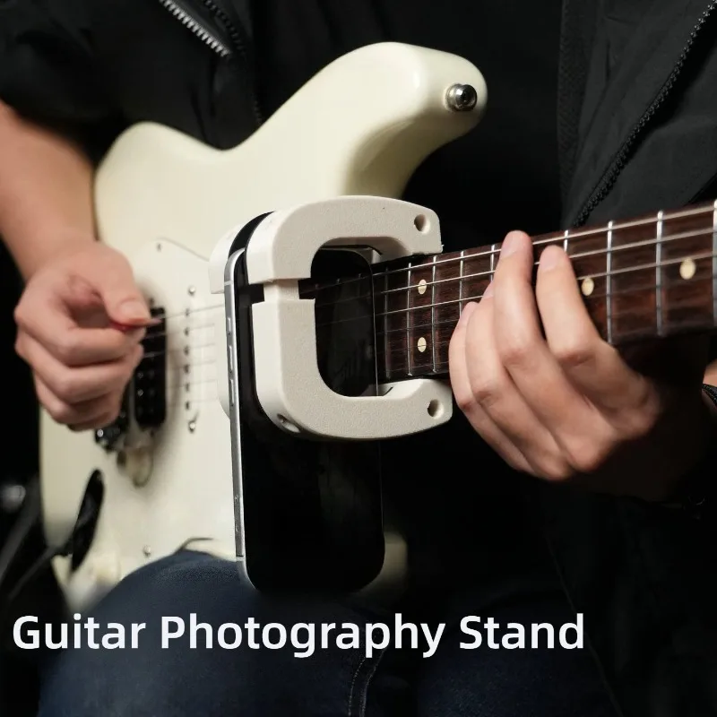 Non-slip Stable Guitar Photography Stand Durable Electric Guitar Fingerboard Photography Stands Stringed Instrument Accessories